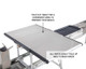 Ford Bronco Komodo Camp Kitchen - Dual Grill, Skillet, Folding Shelves, and Rocket Tower - Stainless Steel by Overland Vehicle Systems - 30100001
